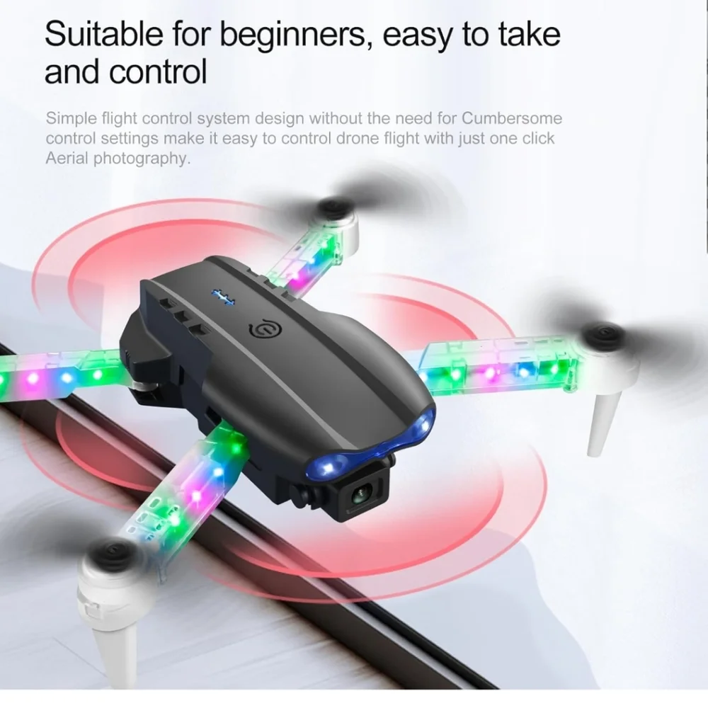 E99 Drone Single camera, Camera for Adults RC Drone With 480P Dual Camera WiFi